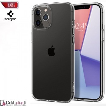 Spigen Liquid Crystal dėklas - permatomas (Apple Iphone 12 Pro Max) Spigen Liquid Crystal dėklas - permatomas (Apple Iphone 12 Pro Max)